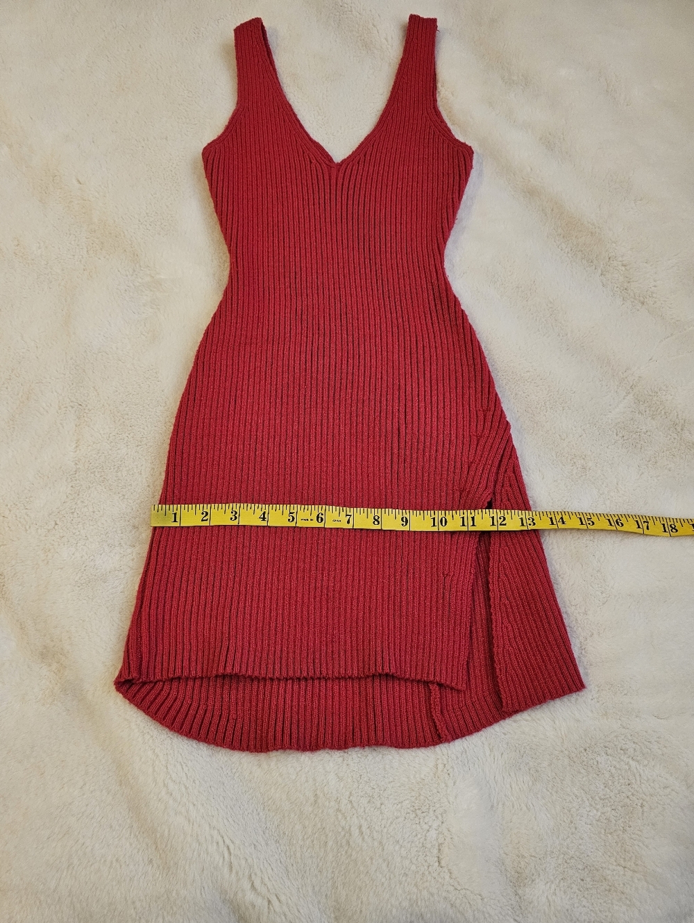 Frankies Bikinis Cloud Knit Mini Dress Size Small - Picture 8 of 12